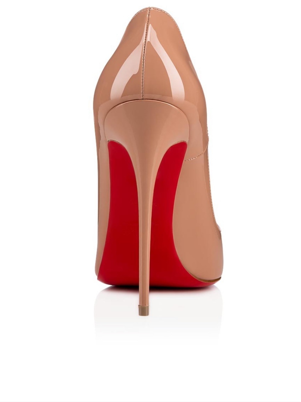 Christian Louboutin 120 mm Pumps - Patent calf leather - Blush - Women ❤️ - Picture 4 of 14